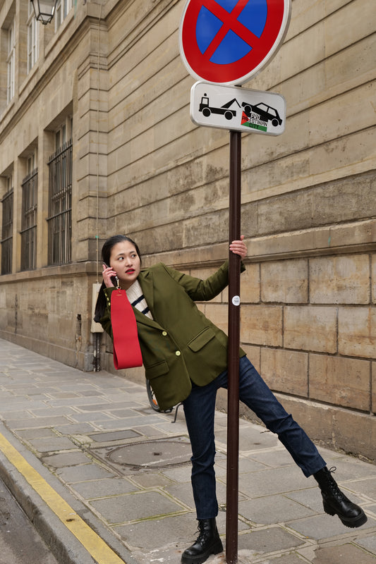 Bandoulière XXL - Rouge