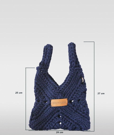 blue top bag