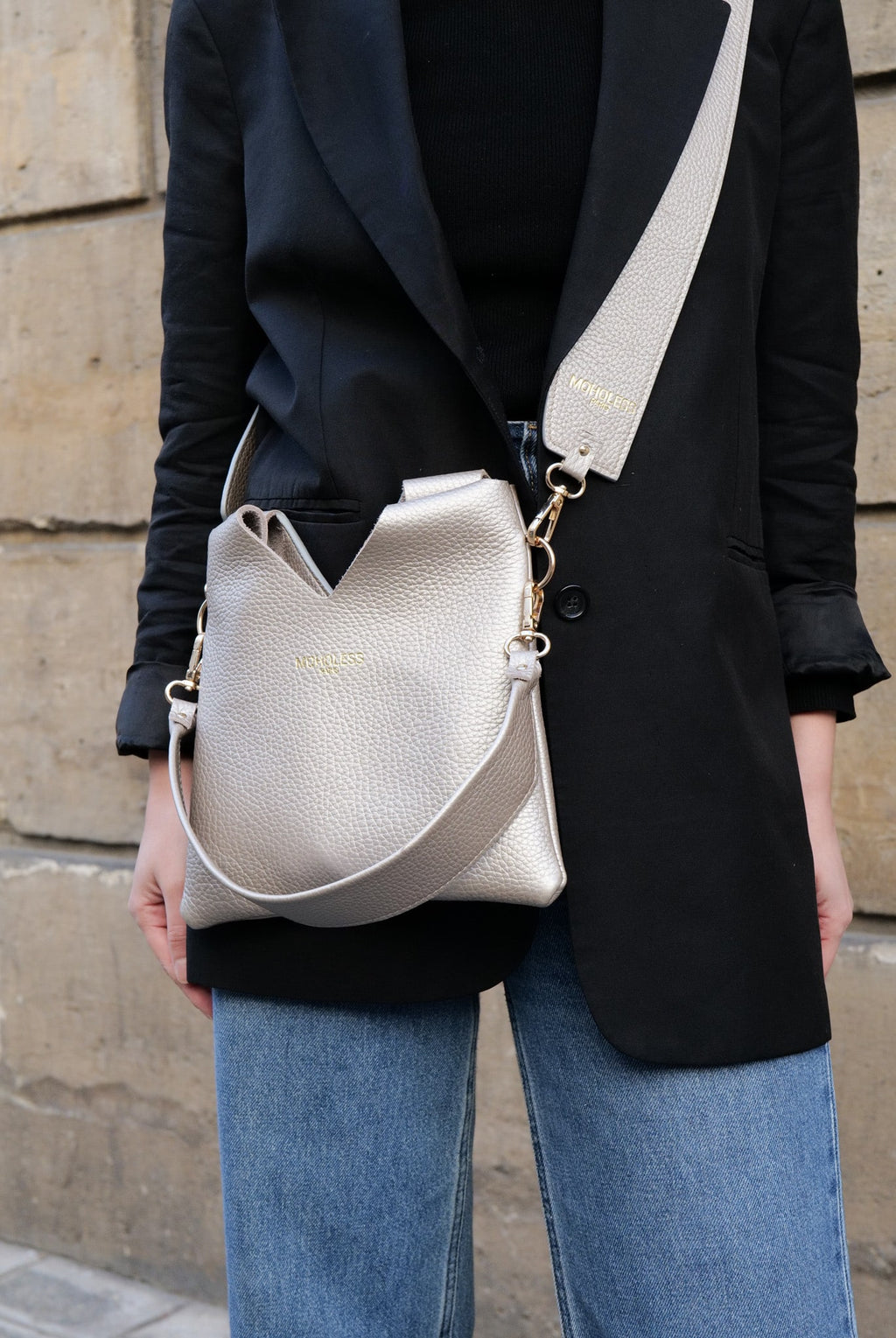 moholess Top bag silver-2